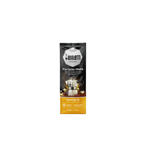 Café moulu Bialetti Perfetto Moka Vanilla, 250 g
