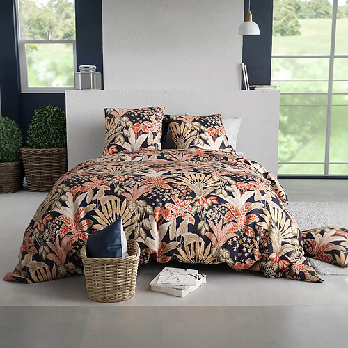 Housse De Rêve Parure de lit 220x240 cm Coton 57 fils Louisiane