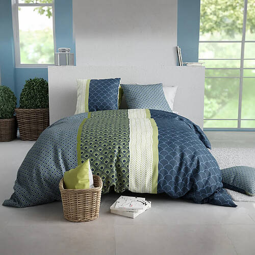 Housse De Rêve Parure de lit 220x240 cm Coton 57 fils Soléa