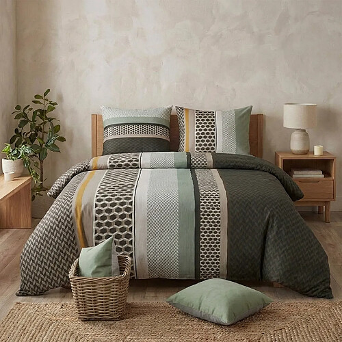 Housse De Rêve Parure de lit 240x260 cm Coton Sarah