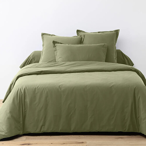 Housse De Rêve Housse de couette 240x260 cm + 2 taies d'oreiller 63x63 cm Coton 57 fils Verveine