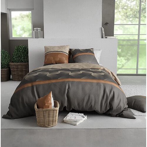Housse De Rêve Parure de lit 220x240 cm Coton 57 fils Quartz