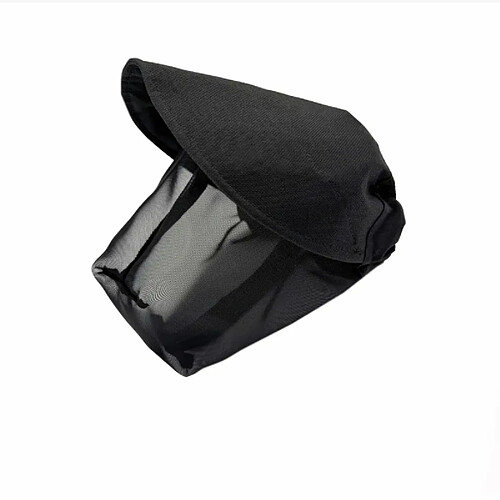 INF Couvre-chef anti-moustique pour animaux - Protection anti-morsure et anti-gavage Black M