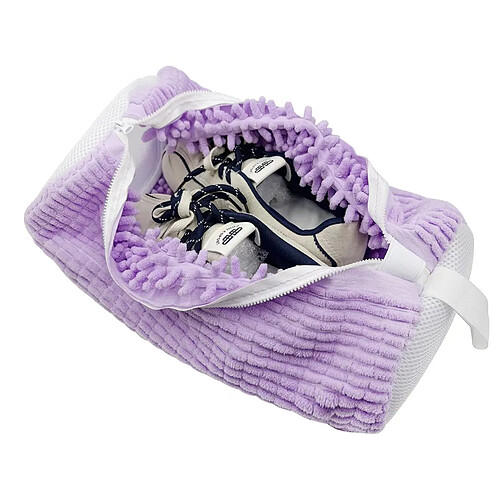 INF Sac de Lavage pour Chaussures : Protégez Vos Chaussures en Machine à Laver Purple