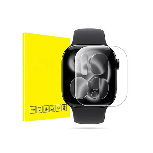 INF Lot de 5 protections d'écran hydrogel compatibles avec Apple Watch SE 3 44mm