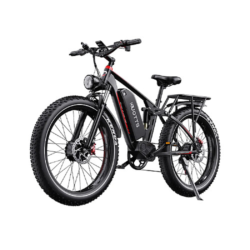 Vélo Électrique Tout-Terrain DUOTTS S26 | Double Moteur 750W, Batterie 48V20Ah, Pneus Large