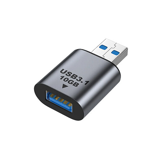 INF Adaptateur USB Femelle vers USB Mâle - Transfert de Données Haute Vitesse 10Gbps
