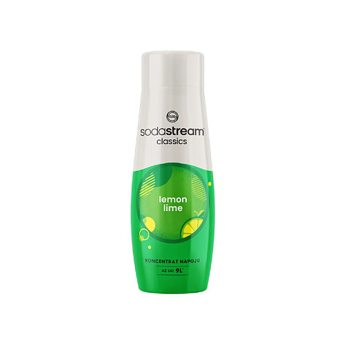 Sirop SodaStream Classics Lemon Lime (pour les machines à eau gazeuse SodaStream), 440 ml