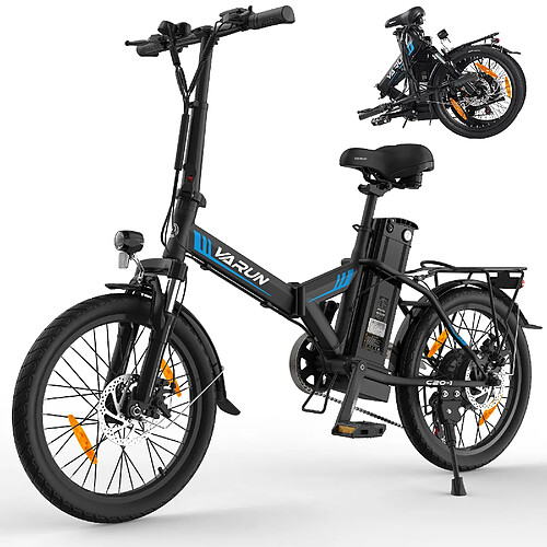 VARUN C20-1 vélo électrique 250W moteur 48V7.8Ah batterie Ebike pour adultes ville vélo éle