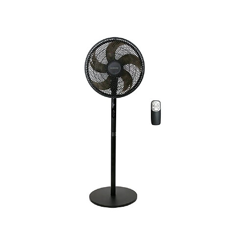 OCEANIC OCEAVPP45B - Ventilateur sur pied 2-en-1 - Noir - 45 W - 40 cm