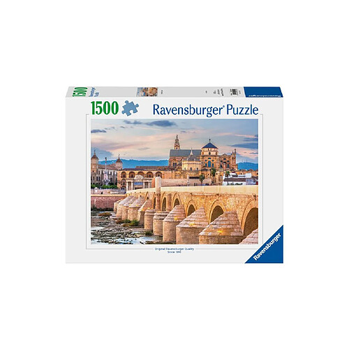 Ravensburger Puzzle Córdoba Espagne - 1500 pièces - Plateau - Format paysage