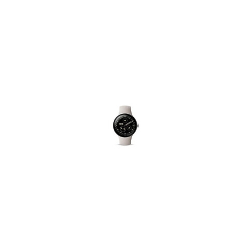 Google Pixel Watch 4 41 mm 4G - Argent poli - Bracelet sport fluoroélastomère