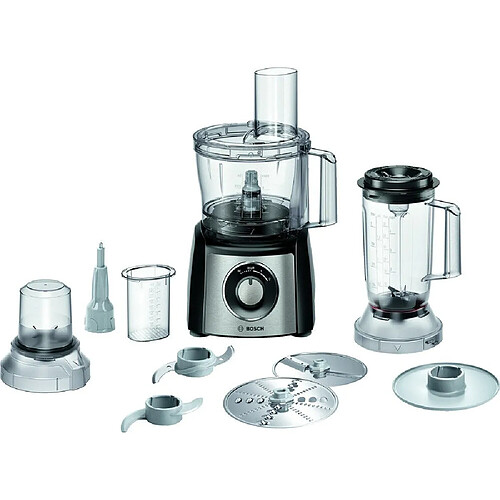 Bosch MCM3PM386 Robot Culinaire 900 W 2.3 L Noir Transparent