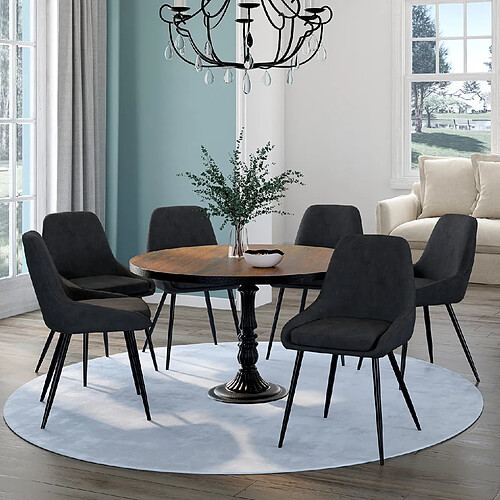 Idmarket Lot de 6 chaises THALYA