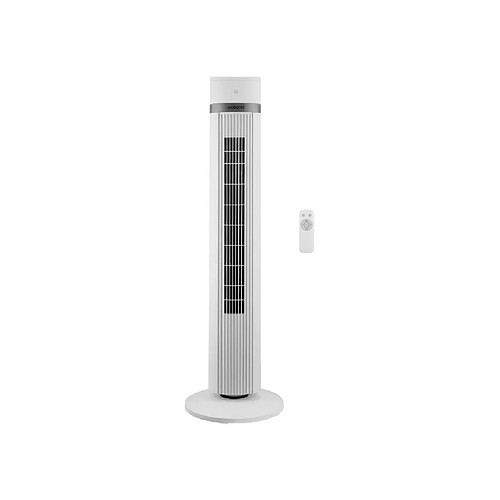 OCEANIC Ventilateur colonne blanc 45 W - 101 cm - 90° oscillation