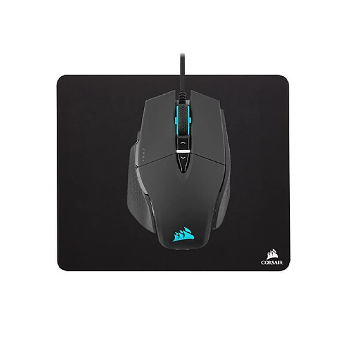 Corsair M65 RGB ULTRA + MM100 - Souris gaming 26 000 DPI - Noir