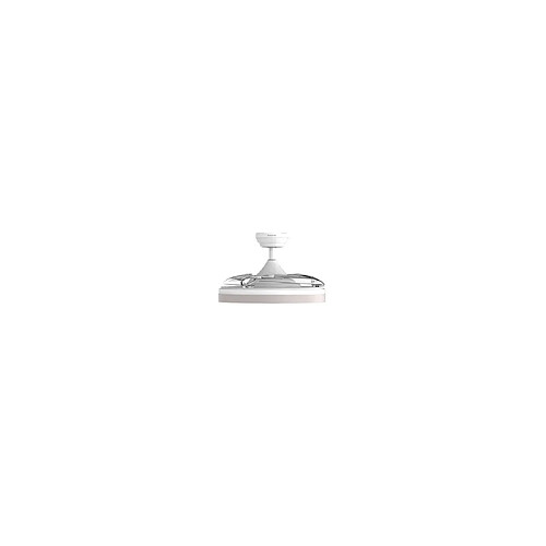 Taurus Polar Hide & Go - Ventilateur plafond LED - 6 vitesses - Minuteur - Blanc