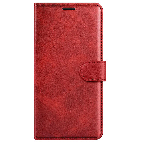 Zanaé Étui Portefeuille pour iPhone 16 Pro Édition Columbia avec Fonction Support Rouge