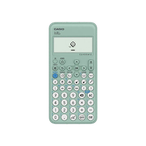 Casio FX-92+ - Calculatrice scientifique 5 lignes - Vert