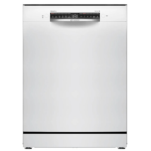 Lave-vaisselle 60cm 14couverts 44db blanc - SMS4HMW08E - Série 4 - BOSCH