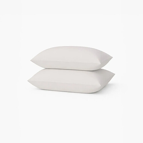 A demain Taie d'oreiller en Coton Biologique - 50x70 - Beige clair
