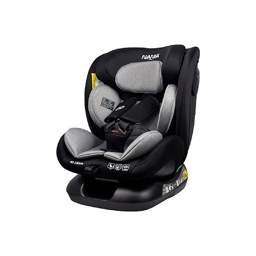Nania Prato Evol i-Size - 40 à 150 cm - Siège auto convertible - Noir