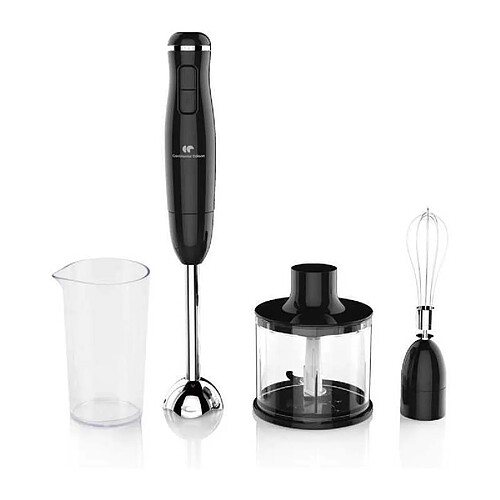 Continental Edison CEHB01 - Mixeur plongeant 400 W - Noir