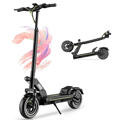 Trottinette électrique TODIMART D6-10" Autonomie 45KM 800W Peak-Max 45Km/h