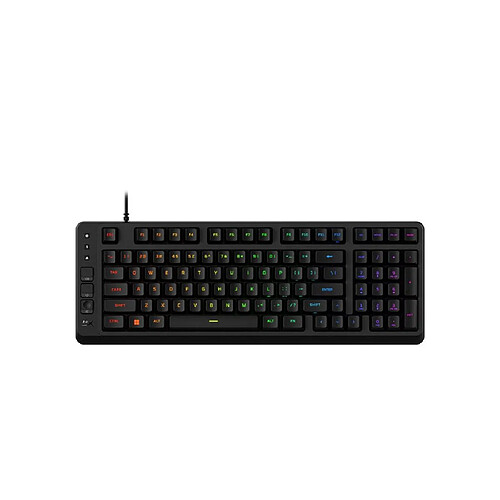 HyperX Eve 1800 - Clavier gaming filaire AZERTY - RGB 10 zones - Anti-ghosting