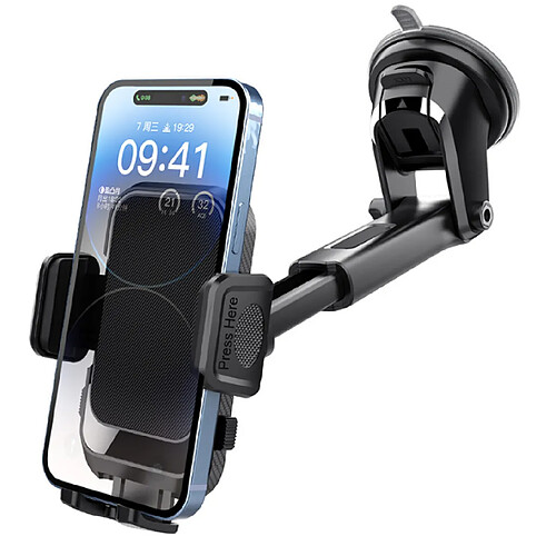 INF Support mobile pour tableau de bord et grille d'aération Black