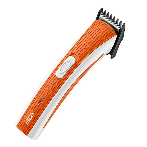 Avizar Tondeuse Électrique Sans Fil 3W Rechargeable Coupe et Taille Précis Orange