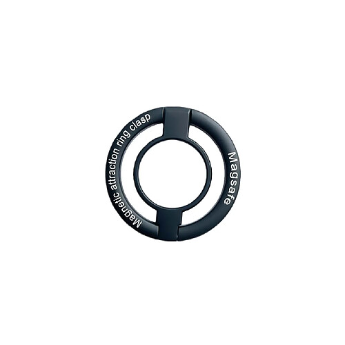 INF Support Anneau Magnétique pour Téléphone, Rotation 360°, Compatible MagSafe Black