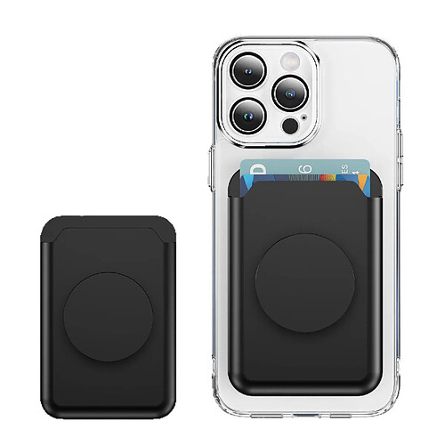 INF Porte-carte magnétique avec support airbag - Mince et sécurisé
