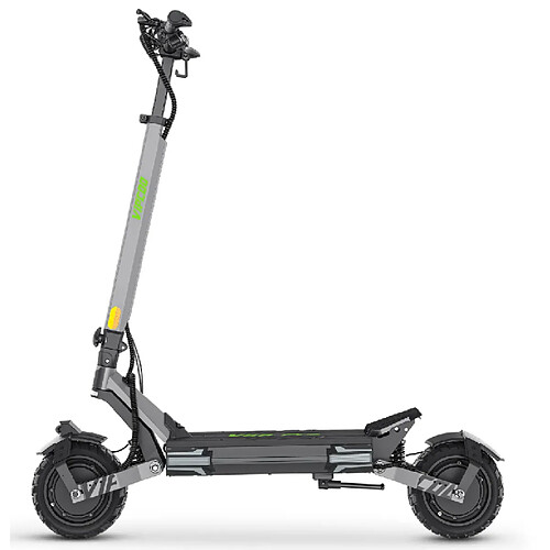 Trottinette électrique pliable VIPCOO VS6PRO,moteur 1200W*2,52V 20.8Ah,Gris