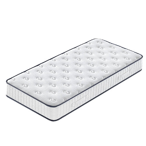 TEENO Matelas mousse 90x190cm, mousse Confort ferme Epaisseur 22 cm