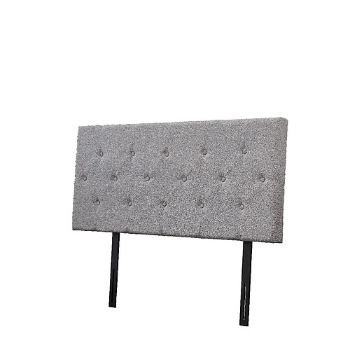 TEENO Tête de lit 140x60 cm, Épaisseur 8 cm, gris