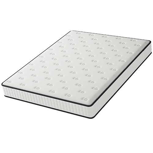 DEWINNER Matelas 90x190,Mousse 30 cm et ,réversible à Deux Faces entièrement utilisables
