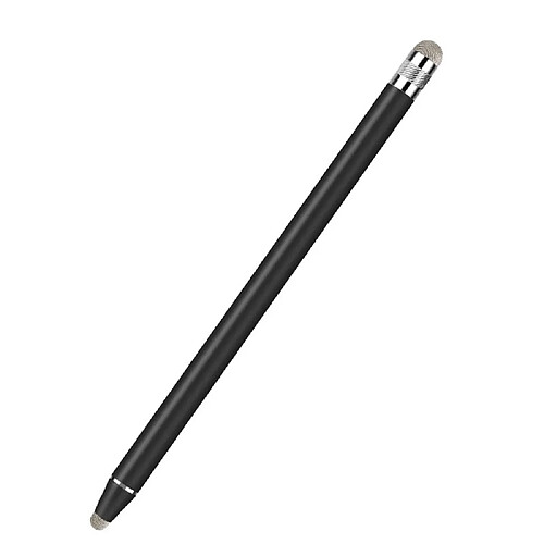 INF Stylet capacitif universel à double pointe pour iPad/Smartphones/Tablettes Black