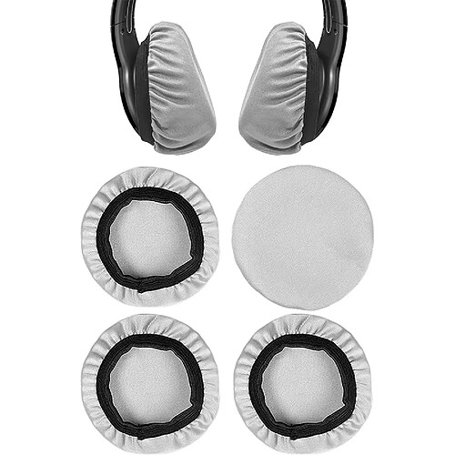 INF Lot de 4 protections d'écouteurs en Lycra extensible - Housses lavables Petit
