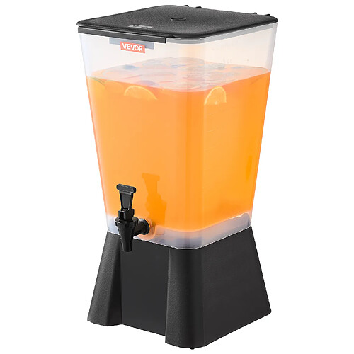 VEVOR Distributeur de Boissons 19 L en Plastique avec Robinet Café Restaurant