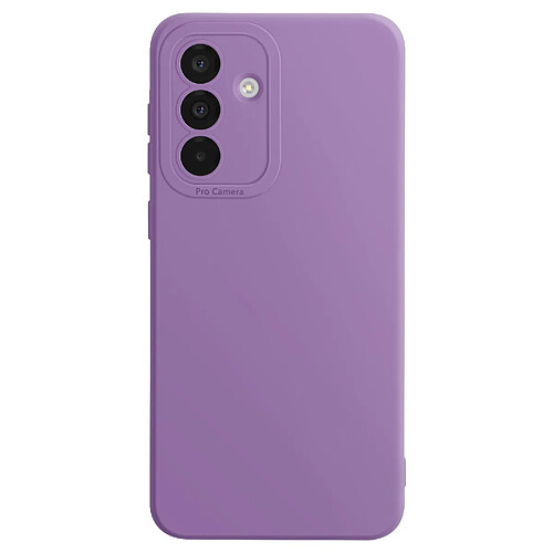 Avizar Coque pour Galaxy A56 en Silicone Souple avec Renfort Bloc Caméra Violet