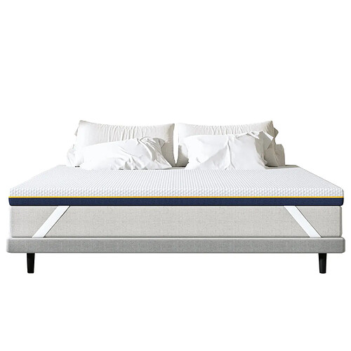 DEWINNER Matelas mémoire 160x200 cm, ép. 7,5 cm, ergonomique