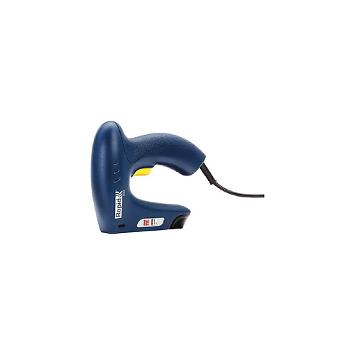 Rapid E100 - Pistolet agrafeur électrique bleu pour agrafes Type 53 - 6 à 14 mm