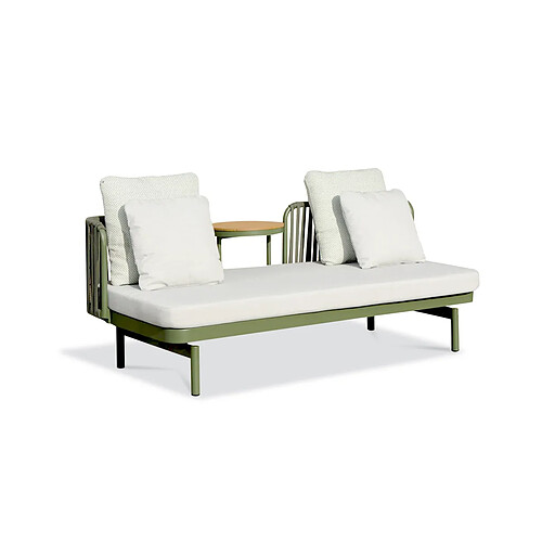 Paris Prix Canapé de Jardin 3 Places Barlia 184cm Vert Olive