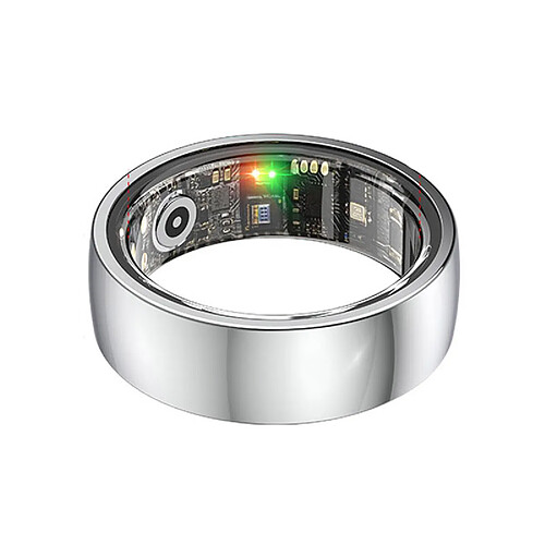 INF Smart Ring R1000 – Bluetooth 5.0, moniteur de sommeil et d'oxygène dans le sang Silver 12