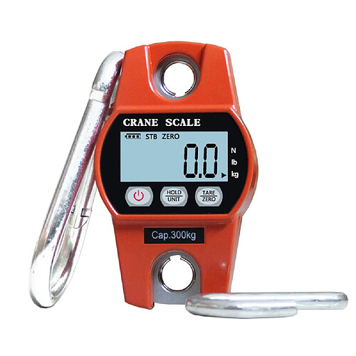INF Balance de Suspension Numérique 300KG avec Écran LCD - Balance de Grue Haute Précision Ora