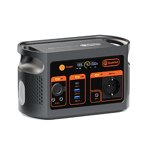 Station d'énergie portable FlashFish E103 300W 179.2Wh,Gris