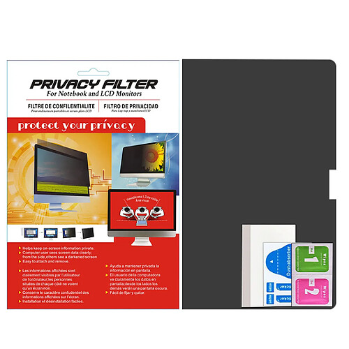 INF Filtre de confidentialité anti-reflet pour ordinateur portable 16 pouces 16:10