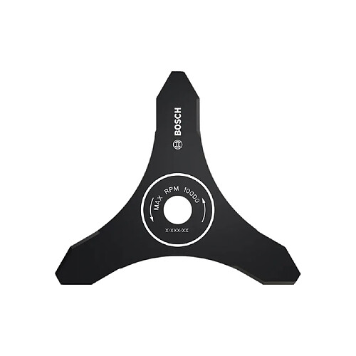 Bosch Professional Lame débroussailleuse 25 cm - 3 dents - Ø alésage central 25,4 mm