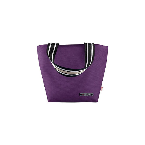 IRIS Sac isotherme tote repas 3,7 L - Lilas - Fermeture zippée